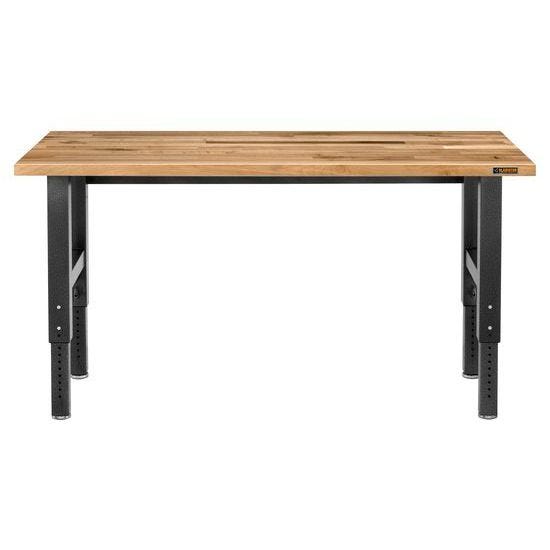 Gladiator® Adjustable Height 6 ft. Hardwood Workbench GAWB06HWEG