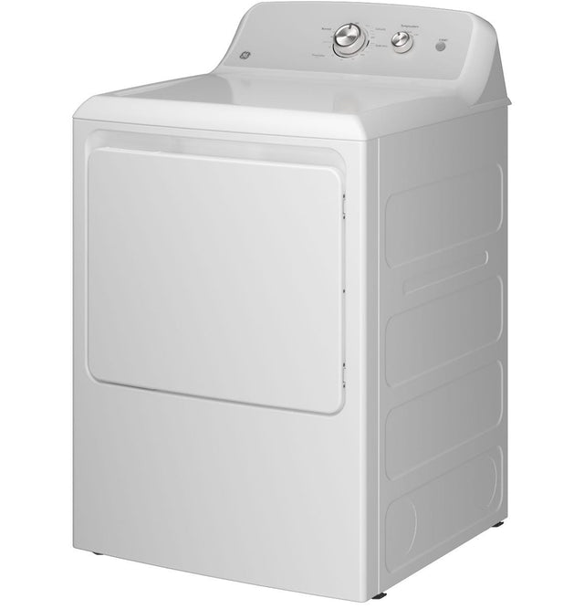 GE® 7.2 cu. ft. Capacity Electric Dryer with Up To 120 ft. Venting and Reversible Door GTD38EASWWS