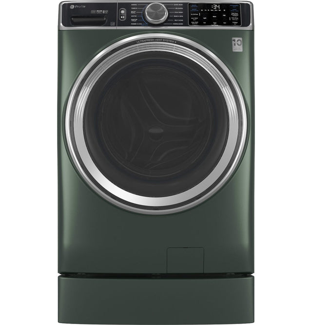 GE Profile™ 5.5 cu. ft. Capacity Smart Front Load ENERGY STAR® Steam Washer with UltraFresh Vent System Plus and Smart Wash + Rinse PFW955SPWGN