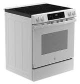 GE® 30" Slide-In Electric Convection Range with No Preheat Air Fry GRS600AVWW