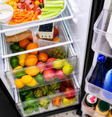 GE® 27.9 Cu. Ft. Side-By-Side Refrigerator with Extra Tall Dispenser and In-Door Icemaker GSS28NGYBB