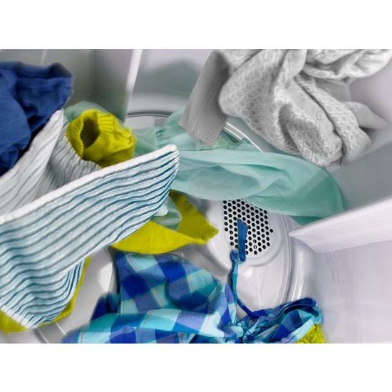 Amana 6.5 cu. ft. Top-Load Electric Dryer with Automatic Dryness Control NED4655EW
