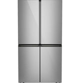 Café™ ENERGY STAR® 27.4 Cu. Ft. Smart Quad-Door Refrigerator in Platinum Glass with Dual-Dispense AutoFill Pitcher CAE28DM5TS5