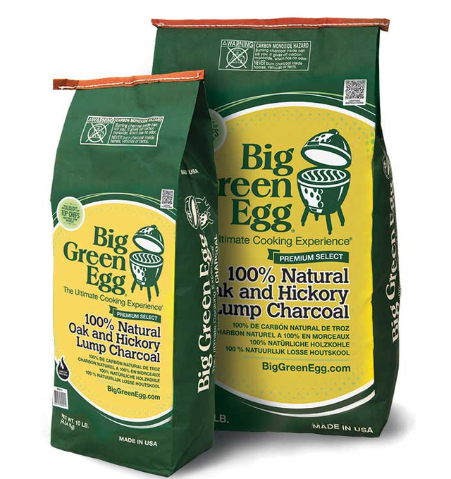 Big Green Egg 20lb Premium Organic 100% Natural Lump Charcoal BGE-390011