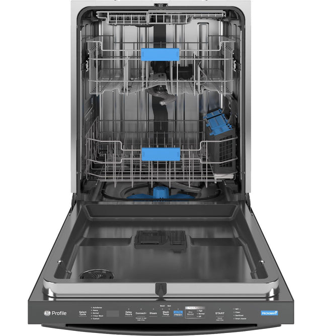 GE Profile ENERGY STAR Smart UltraFresh System Dishwasher with Microban Antimicrobial Technology with Deep Clean Washing 3rd Rack, 39 dBA PDT795SBVTS