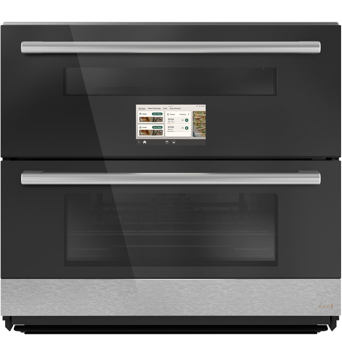 CAFÉ™ 30" Duo Smart Single Wall Oven in Platinum Glass CTS92DM2ZS5