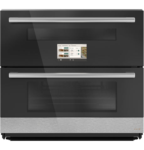 CAFÉ™ 30" Duo Smart Single Wall Oven in Platinum Glass CTS92DM2ZS5