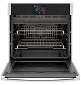 GE Profile™ 30" Smart Built-In Convection Single Wall Oven with In-Oven Camera and No Preheat Air Fry PTS9000SZSS