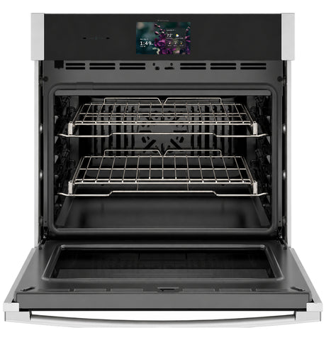 GE Profile™ 30" Smart Built-In Convection Single Wall Oven with In-Oven Camera and No Preheat Air Fry PTS9000SZSS