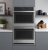GE Profile™ 30" Smart Built-In Convection Double Wall Oven with No Preheat Air Fry and Precision Cooking PTD7000SZSS