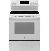 GE® 30" Free-Standing Electric Range GRF500PVWW