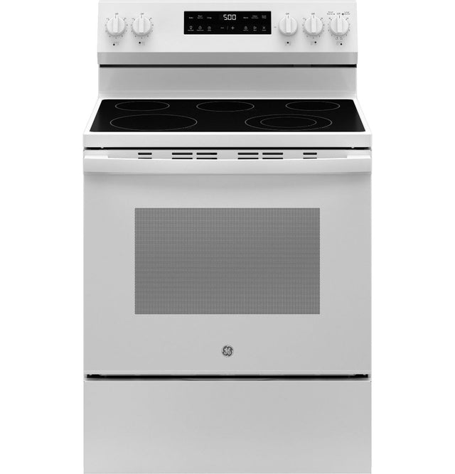 GE® 30" Free-Standing Electric Range GRF500PVWW