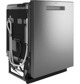 GE Profile Fingerprint Resistant Top Control with Stainless Steel Interior Dishwasher with Microban Antimicrobial Protection with Sanitize Cycle PDP715SYVFS