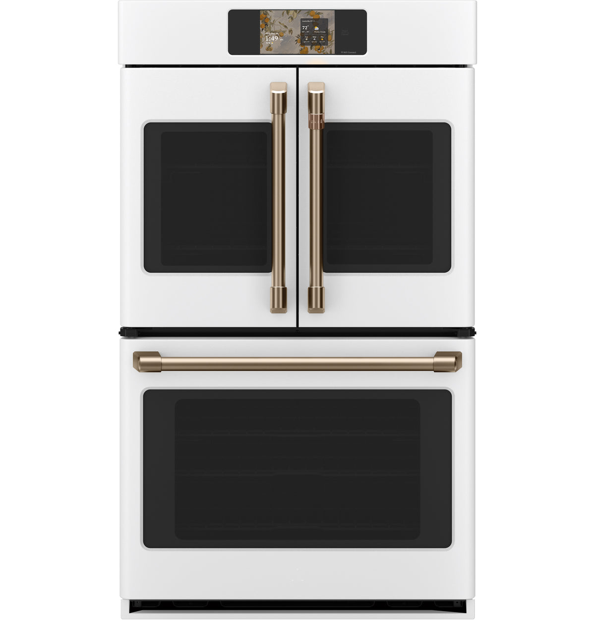 CAFÉ™ Professional Series 30" Smart Built-In Convection French-Door Double Wall Oven CTD90FP4ZW2