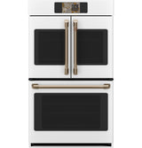 CAFÉ™ Professional Series 30" Smart Built-In Convection French-Door Double Wall Oven CTD90FP4ZW2