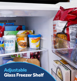 GE® 21 Cu. Ft. Garage Ready Top-Freezer Refrigerator GPS21KGZWW