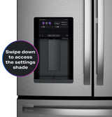 GE Profile™ ENERGY STAR® 27.9 Cu. Ft. Smart 4-Door French-Door Refrigerator with Kitchen Assistant PVD28HYYFS