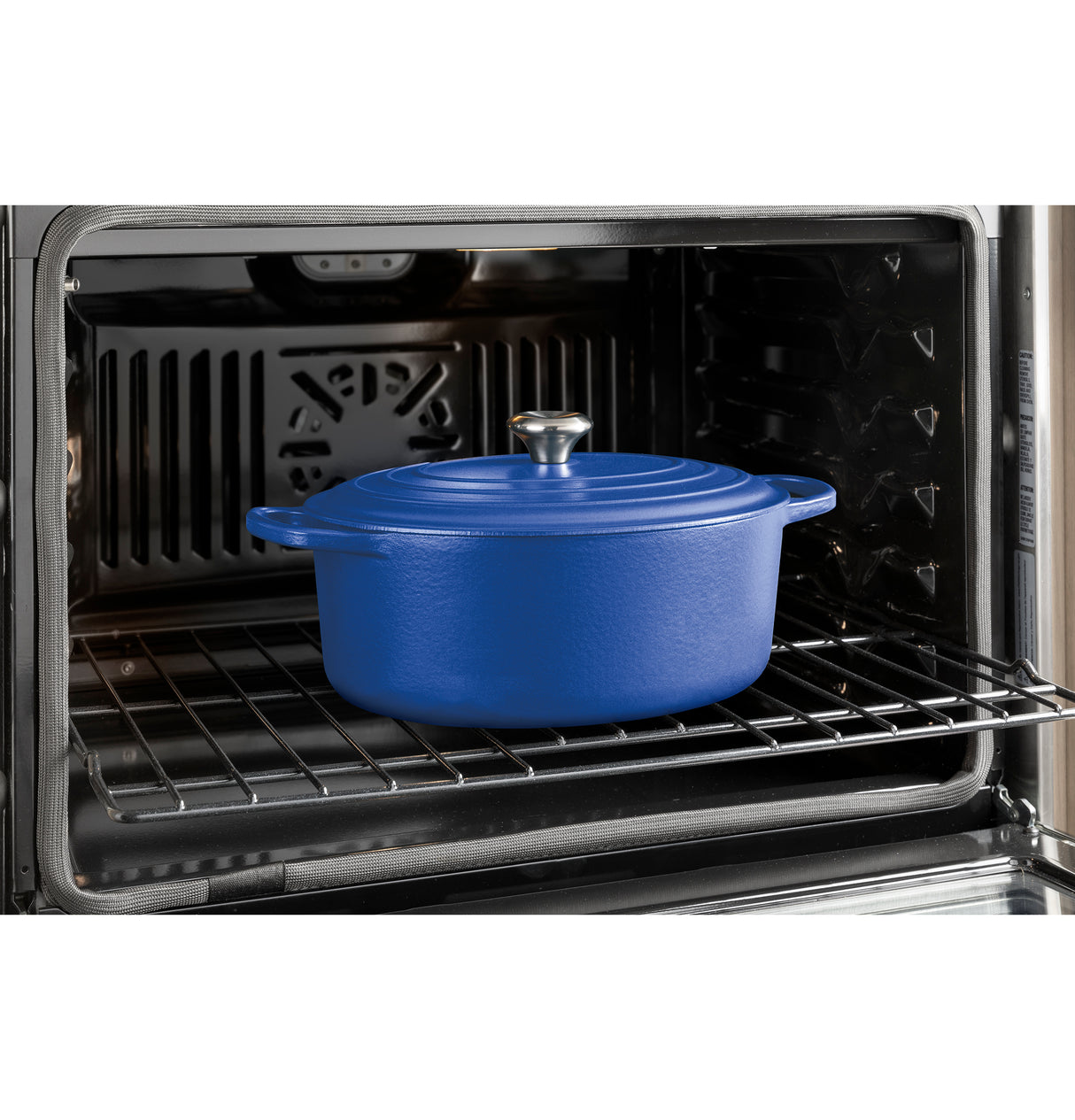 GE 27" Smart Built-In Convection Single Wall Oven with No Preheat Air Fry JKS5000DVBB