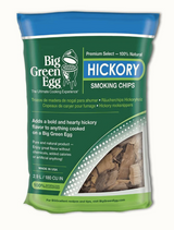 Big Green Egg Dried Hickory Smoking Chips (180ci/2.9L) BGE-113986