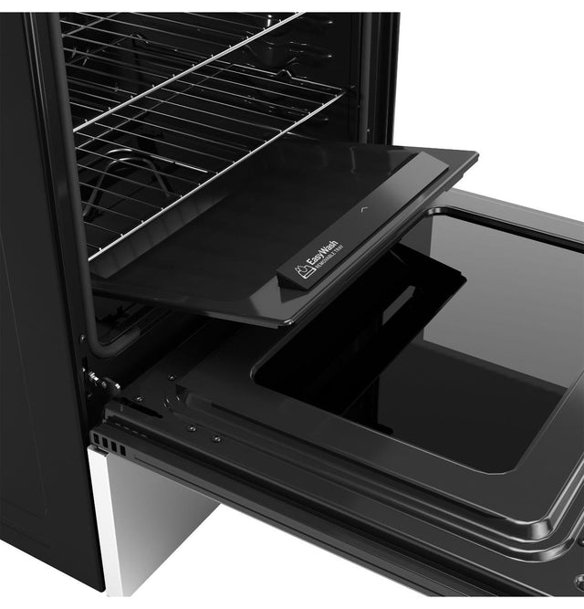 GE 30" Free-Standing Electric Convection Range with No Preheat Air Fry and EasyWash Oven Tray GRF600AVSS