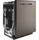 GE Fingerprint Resistant Top Control with Stainless Steel Interior Dishwasher with Sanitize Cycle GDP670SMVES