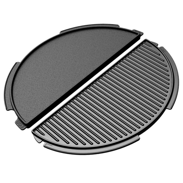 Big Green Egg Half Moon Cast Iron Plancha Griddle BGE-122995