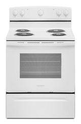 Amana® 30-Inch Electric Range with Extra-Large Oven Window AFCS2530TW