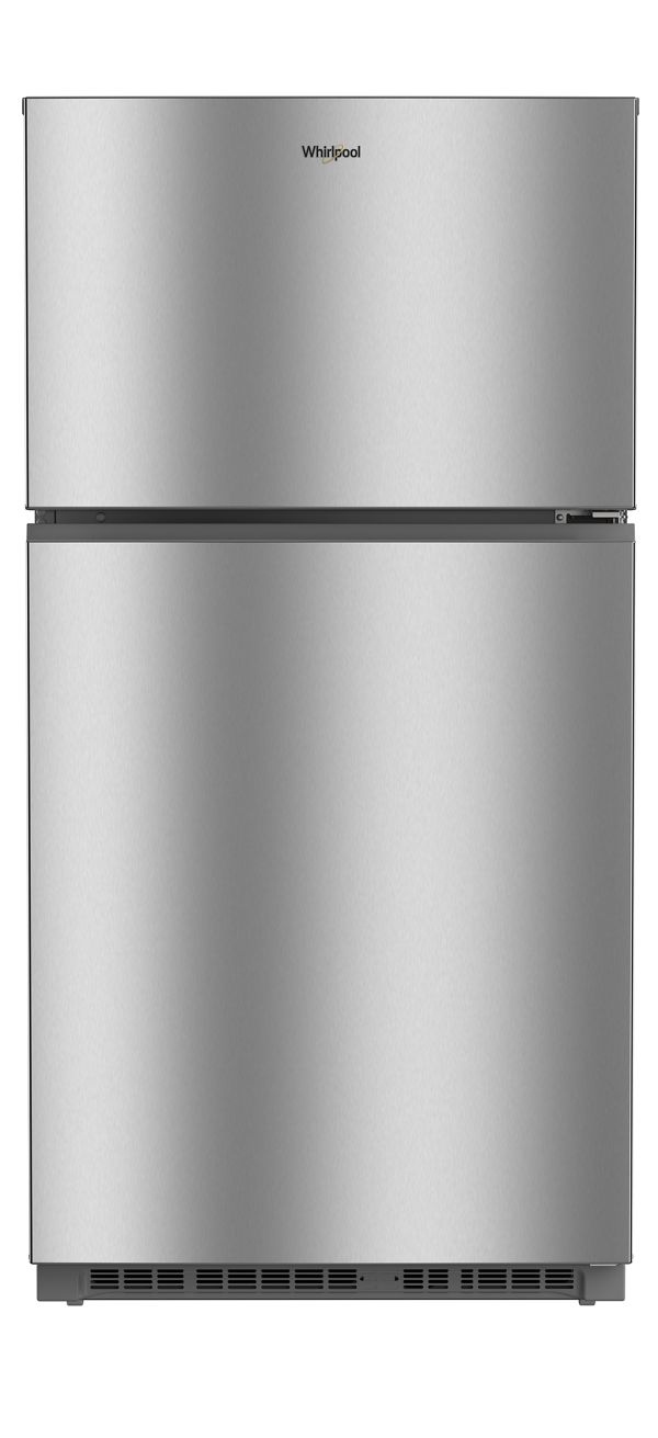 Whirlpool® 32.8-inch Wide Top Freezer Refrigerator with Total Coverage Cooling- 21.3 Cu. Ft. WRTX3021TZ