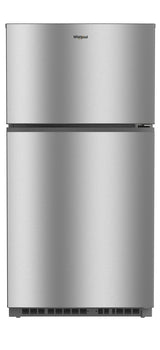 Whirlpool® 32.8-inch Wide Top Freezer Refrigerator with Total Coverage Cooling- 21.3 Cu. Ft. WRTX3021TZ