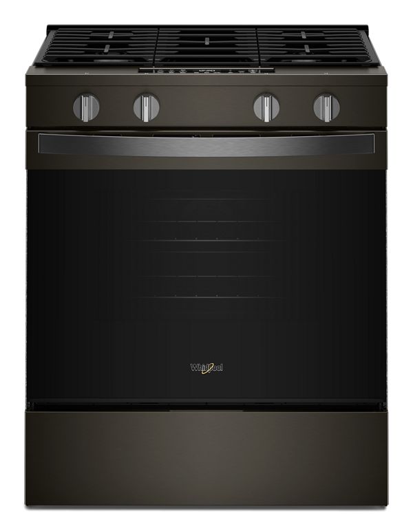 Whirlpool 30-inch Gas Smart Range with Air Cooking Technology and Steam Clean WSGS4530TV