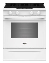 Whirlpool 30-inch Gas Smart Range with Air Cooking Technology and Steam Clean WSGS4530TW