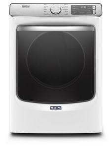 Maytag Smart Front Load Electric Dryer with Extra Power and Advanced Moisture Sensing with industry-exclusive extra moisture sensor - 7.3 cu. ft. MED8630HW