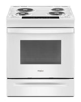 Whirlpool 4.8 Cu. Ft. Electric Range with Frozen Bake Technology WEC310S0LW-White