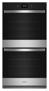 Whirlpool 10.0 Cu. Ft. Double Smart Wall Oven with Air Fry WOED7030PZ-Fingerprint Resistant Stainless Steel