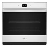 Whirlpool 4.3 Cu. Ft. Single Wall Oven with Air Fry When Connected WOES5027LW-White