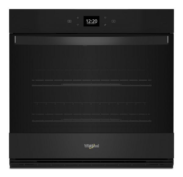 Whirlpool 5.0 Cu. Ft. Single Wall Oven with Air Fry When Connected WOES5030LB