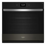 Whirlpool 5.0 Cu. Ft. Single Smart Wall Oven with Air Fry WOES7030PV-Black Stainless