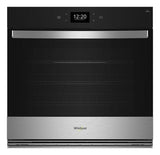 Whirlpool 5.0 Cu. Ft. Single Smart Wall Oven with Air Fry WOES7030PZ-Fingerprint Resistant Stainless Steel