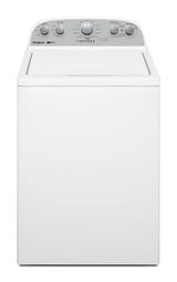 Whirlpool 3.8–3.9 Cu. Ft. Top Load Washer with Removable Agitator WTW4957PW