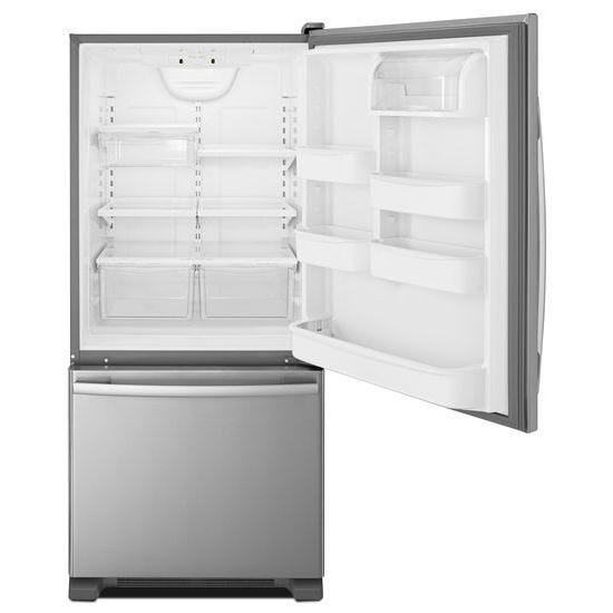 Amana® 19 cu. ft. Bottom-Freezer Refrigerator with Greater Efficiency ABB1924BRM