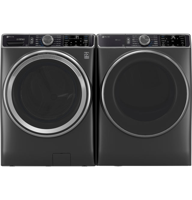 GE Profile™ ENERGY STAR® 7.8 cu. ft. Capacity Smart Front Load Electric Dryer with Steam and Sanitize Cycle PFD95ESPWDS