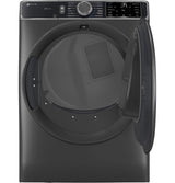 GE Profile™ ENERGY STAR® 7.8 cu. ft. Capacity Smart Front Load Gas Dryer with Steam and Sanitize Cycle PFD95GSPWDS