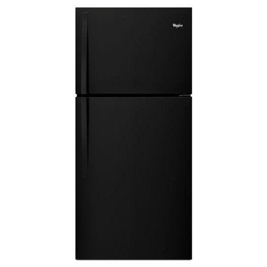 Whirlpool 30-inch Wide Top-Freezer Refrigerator with LED Interior Lighting WRT519SZDB