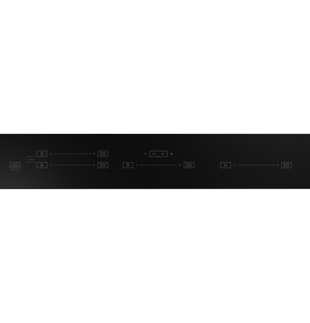 GE Profile™ ENERGY STAR® 30" Built-In Touch Control Induction Cooktop PHP6030DWBB