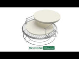 Big Green Egg Dual-Sided Cast Iron Half Grid BGE-120786