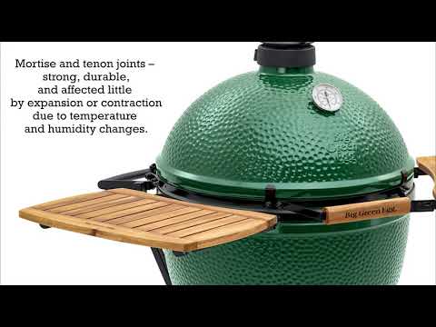 Big Green EGG NEW! 17 in. Acacia Wood XL EGG Mates BGE-120694