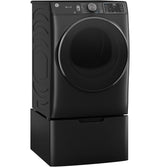 GE® 7.8 cu. ft. Capacity Smart Front Load Electric Dryer with Steam and Sanitize Cycle GFD65ESPVDS