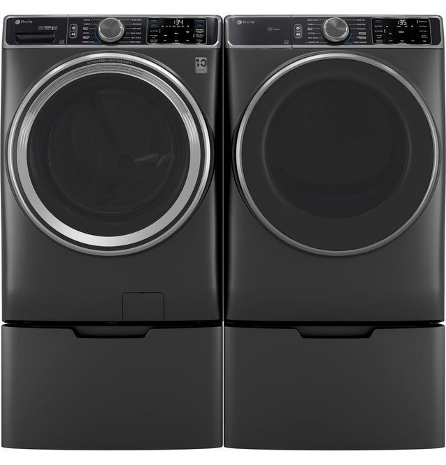 GE Profile™ ENERGY STAR® 7.8 cu. ft. Capacity Smart Front Load Electric Dryer with Steam and Sanitize Cycle PFD95ESPWDS