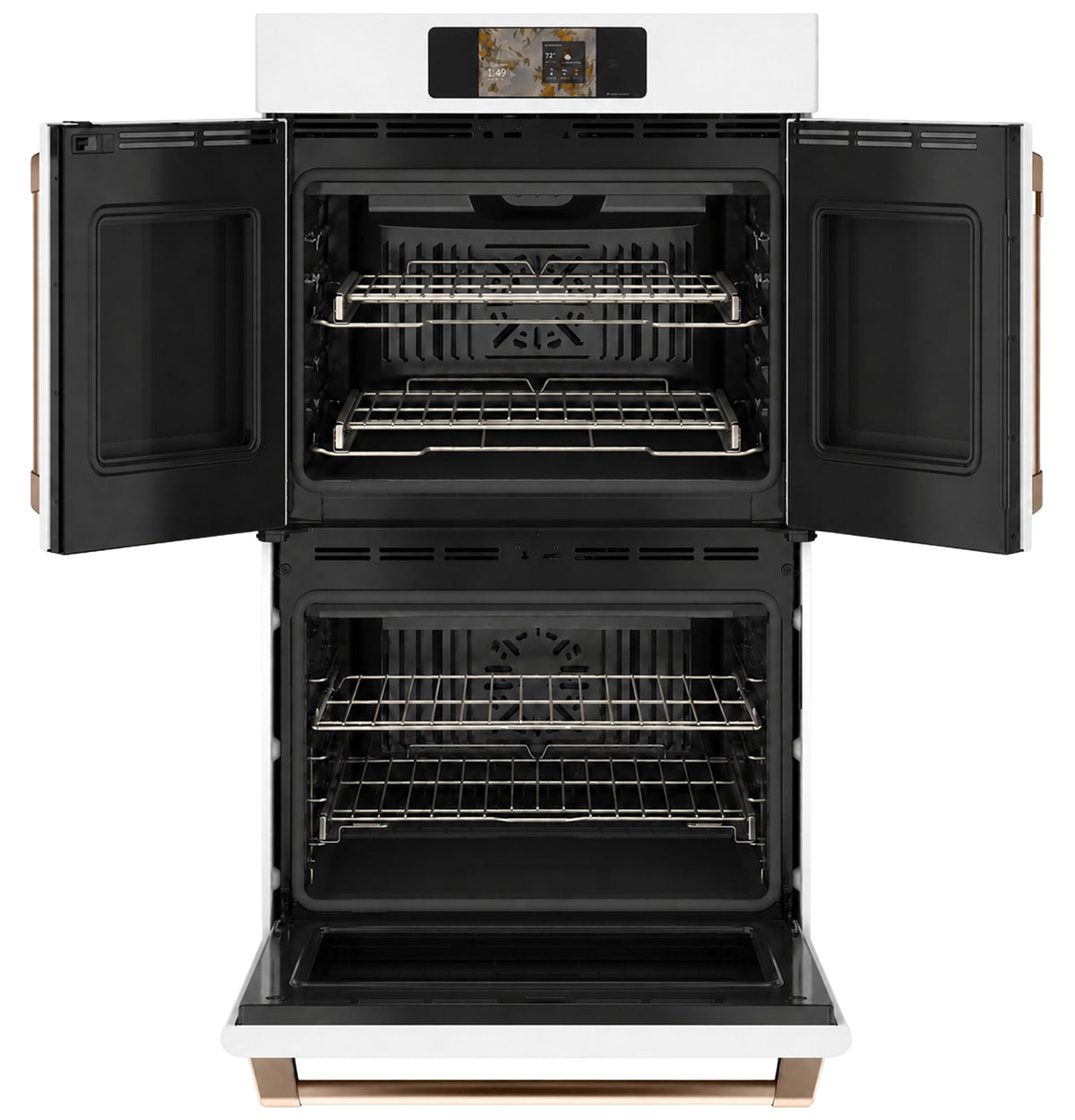 CAFÉ™ Professional Series 30" Smart Built-In Convection French-Door Double Wall Oven CTD90FP4ZW2