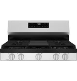 GE® 30" Free-Standing Gas Range with Crisp Mode GGF500SVSS